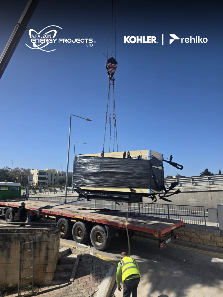 500 kVA Kohler diesel generator installation Malta