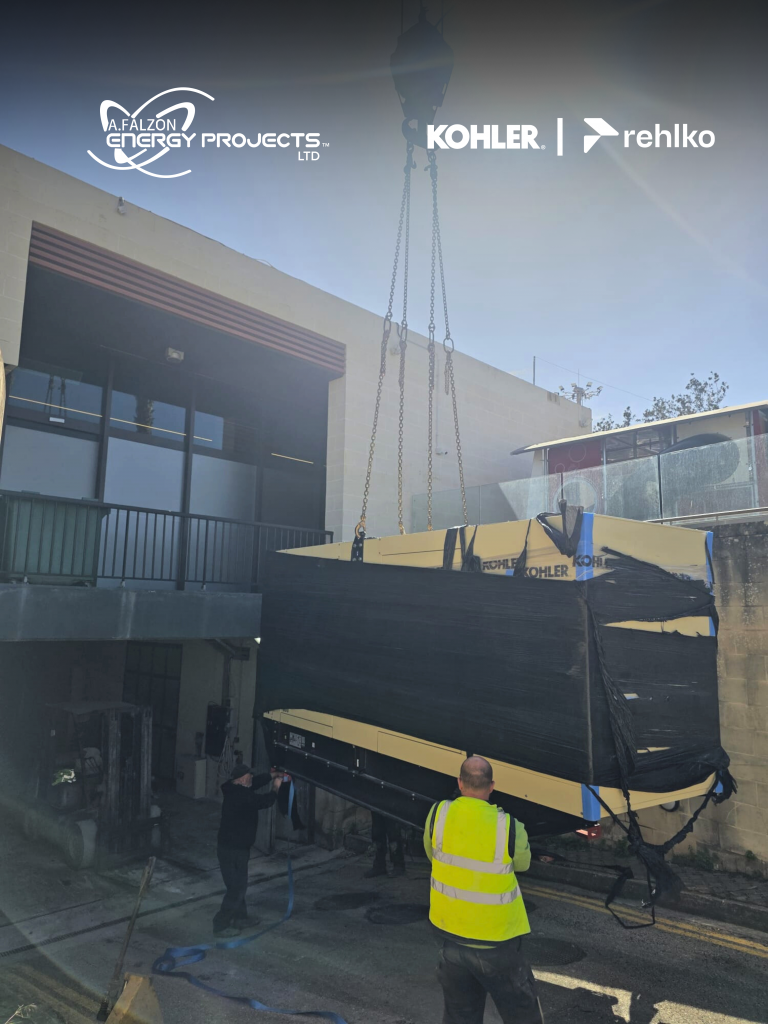 500 kVA Kohler diesel generator installation Malta