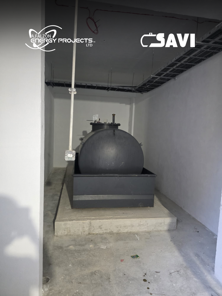 EN 12285-2 double wall diesel storage tank Malta
